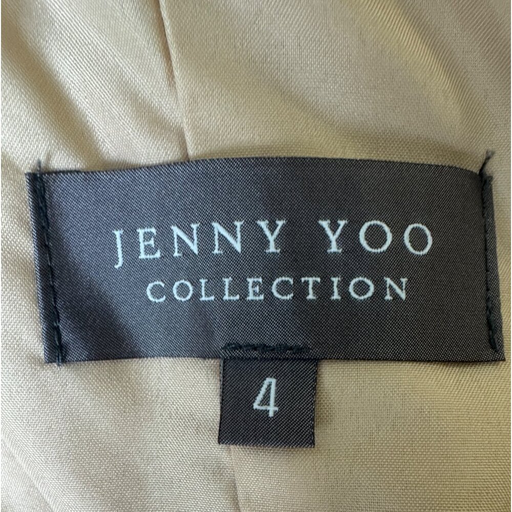 Jenny Woo Annabelle Convertible Chiffon Tulle Bridesmaid Dress Peach Size 4 - Picture 13 of 17